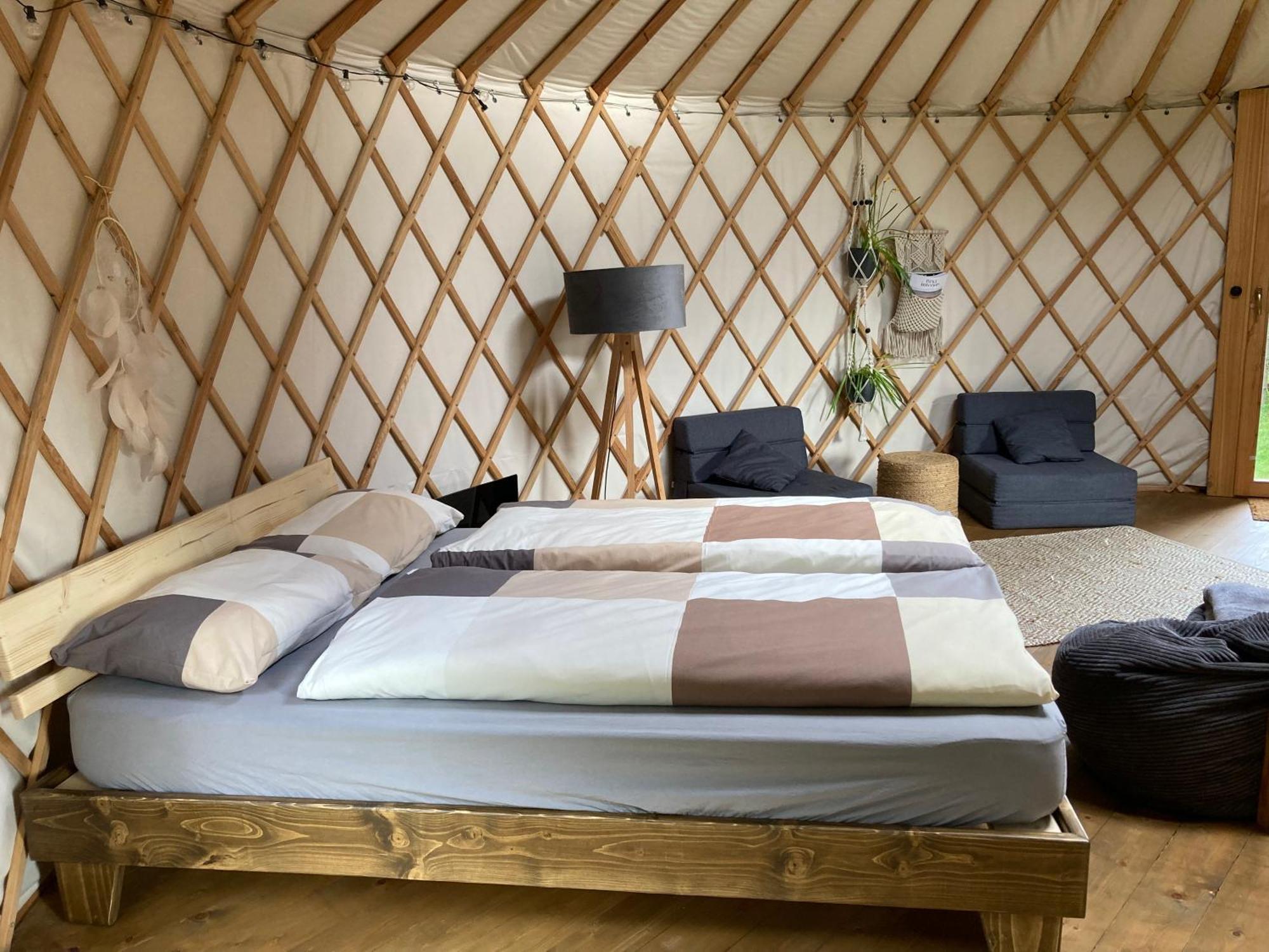 Aughavannagh Yurt Glamping Aughrim Eksteriør billede